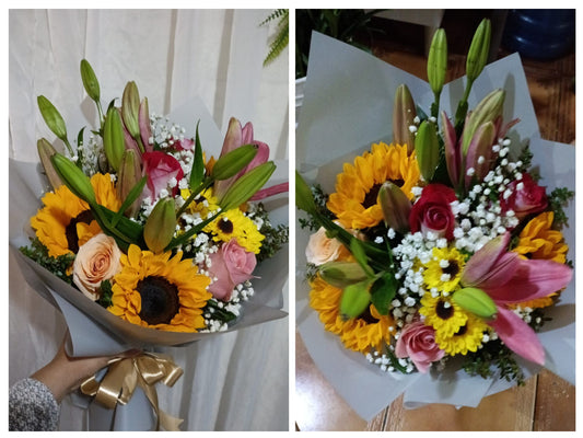 Arreglo explosión floral